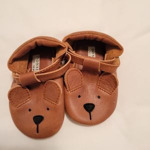 Donsje Spark Bear Baby Leather Sandals EUC